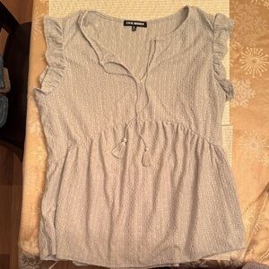 Steve Madden Light Olive Women's Top